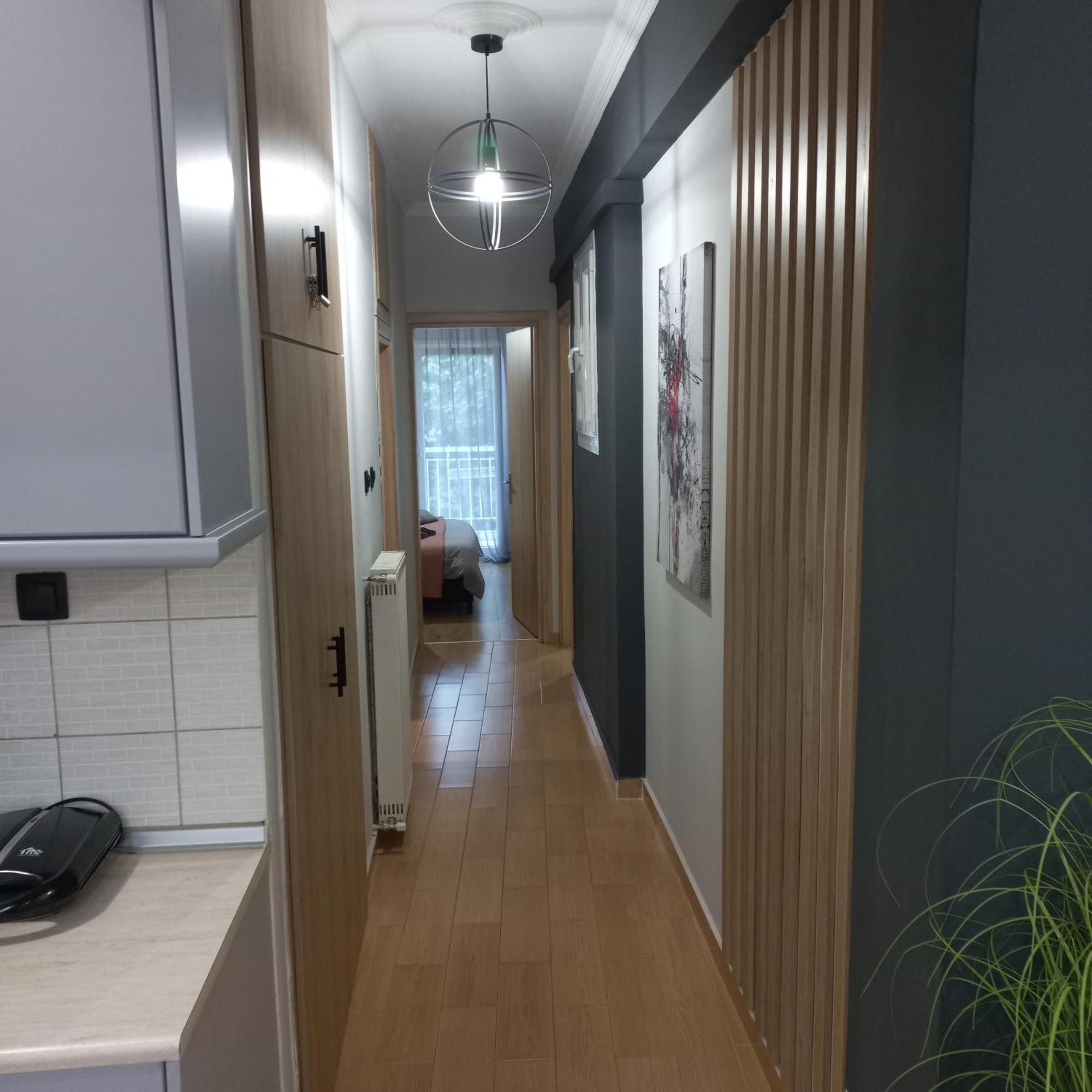 Central 3 Modern Apartment With Free Parking Serres Habitación foto