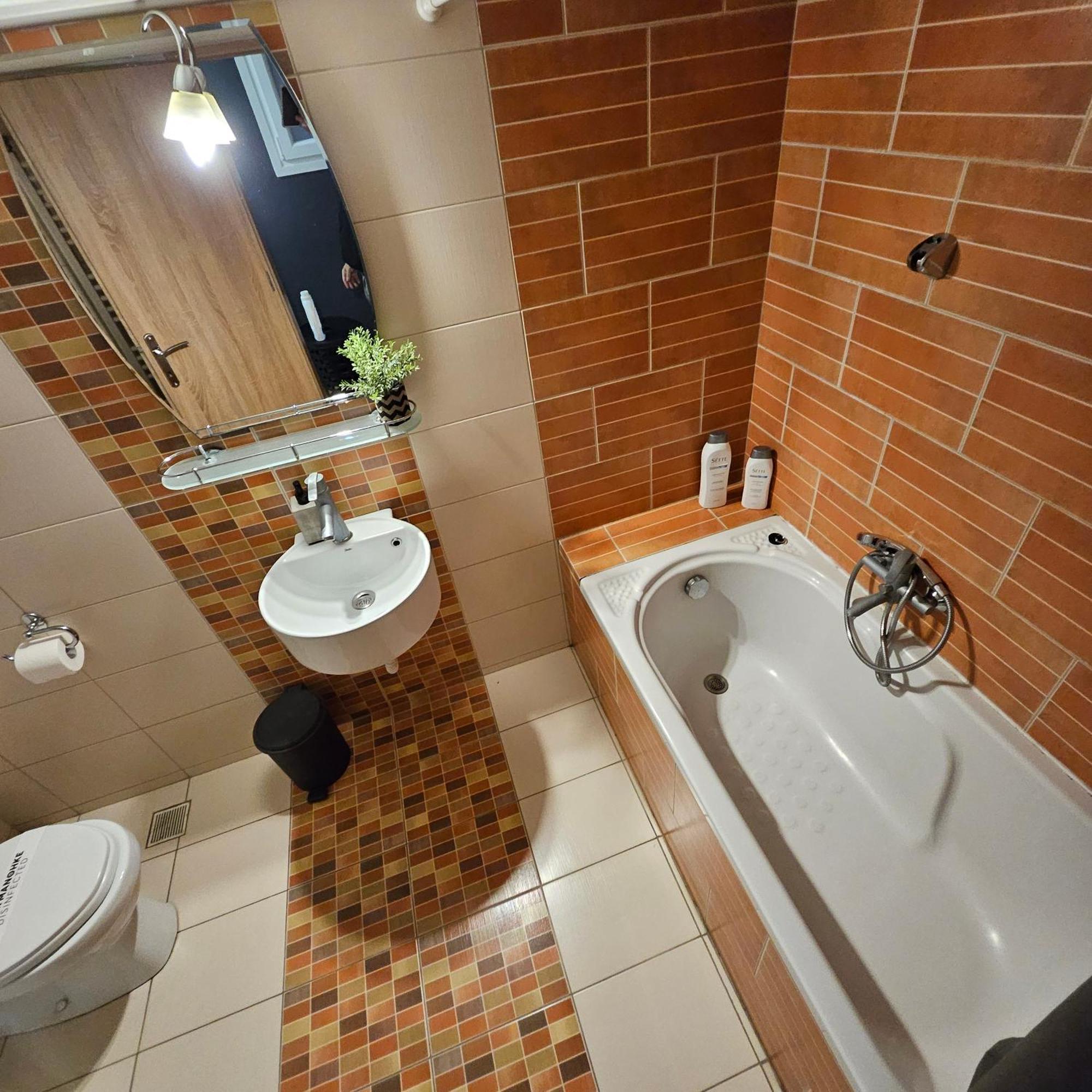 Central 3 Modern Apartment With Free Parking Serres Exterior foto